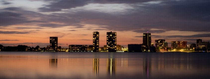 Almere by night